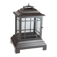 Fire Sense Steel Pagoda Patio Fireplace Assembly, Installation And Operating Instructions