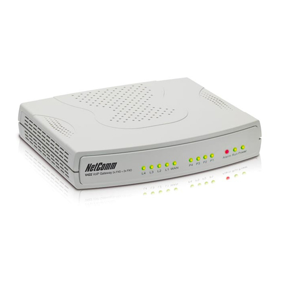 NetComm  V422 Quick Start Manual