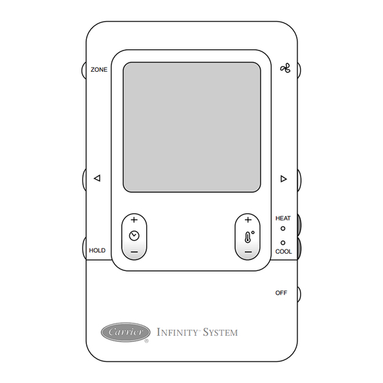 Carrier Infinity SYSTXCCUIZ01 Installation And Start-Up Instructions Manual
