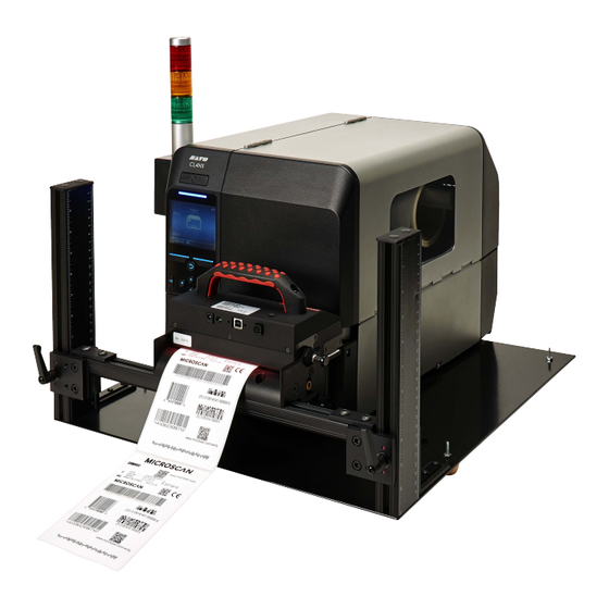 Omron Microscan LVS 7500 Operation Manual