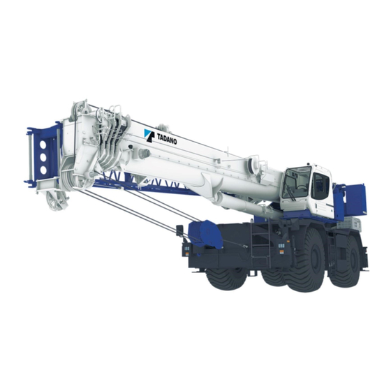 Tadano GR-800XL-4 Manuals