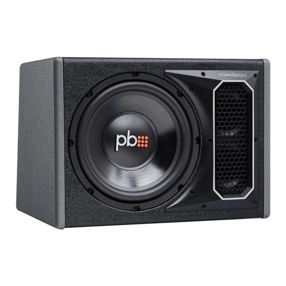 PowerBass PS-WB101 Application & Enclosure Manual