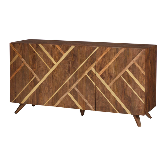 Matt Blatt RUPERT SIDEBOARD MBRUPETSBWA User Manual