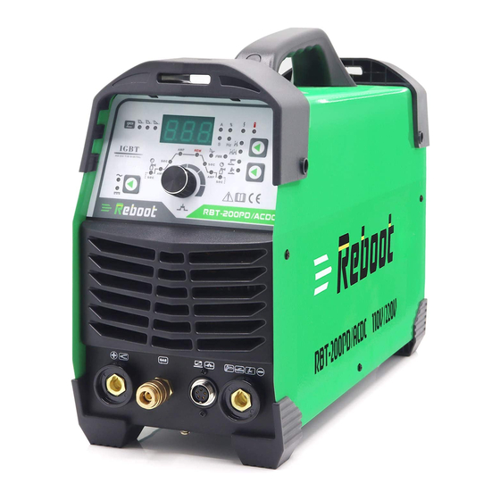Reboot RBT-200PD/ACDC Operation Manual