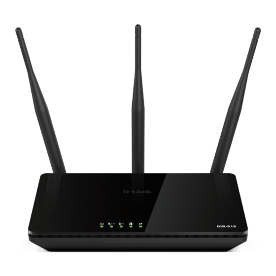 D-Link DIR-819 User Manual