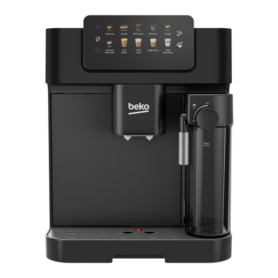 Beko CaffeExperto CE7500 CEG 7304 X Manuals