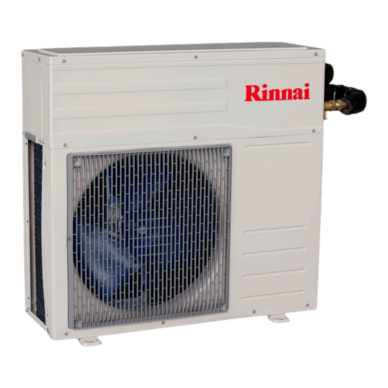 Rinnai EHP32 Operation And Installation Manual