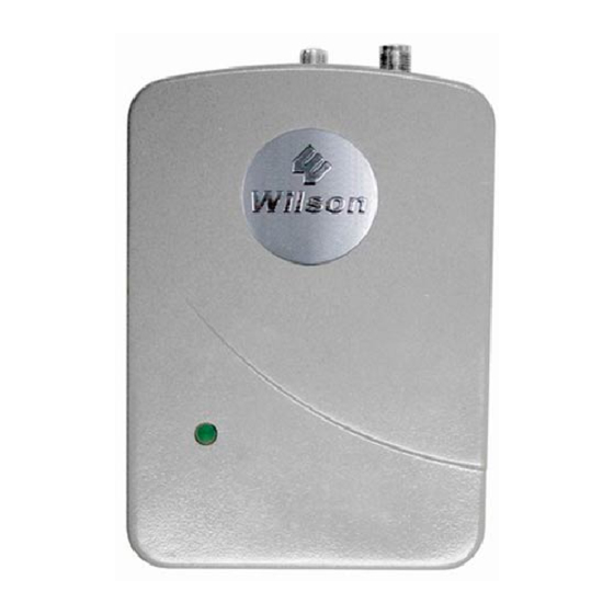 Wilson Electronics 801247 Installation Manual