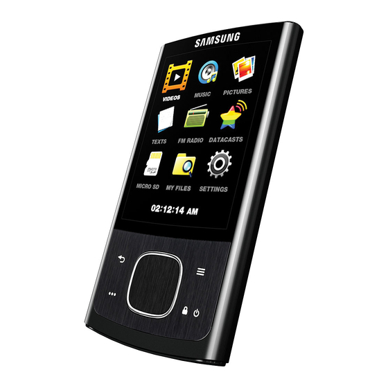 Samsung YP-R0 User Manual