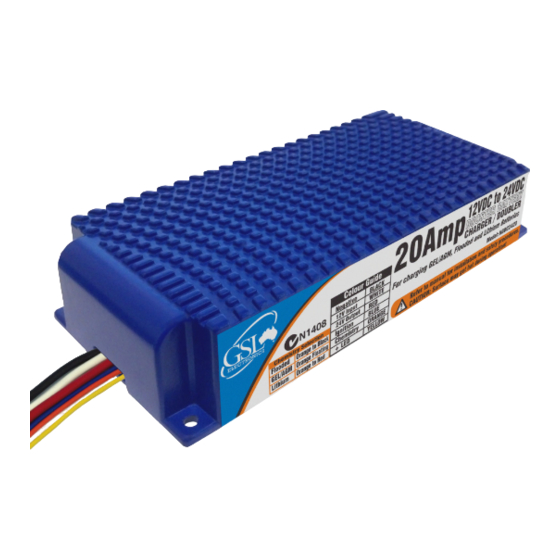 GSL electronics VDBC1224-20-NG-2 Operating Instructions