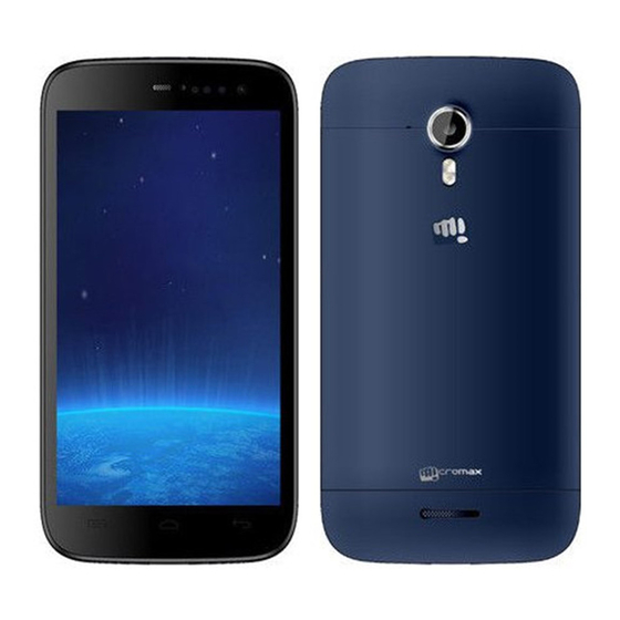 Micromax A117 Manual