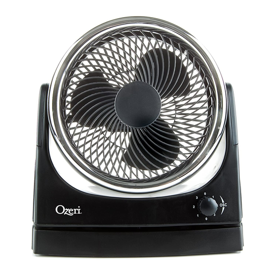 Ozeri Brezza OZF2 Instruction Manual And Warranty