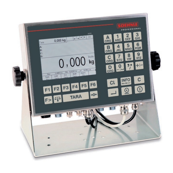 Soehnle Professional 3035 Manuals