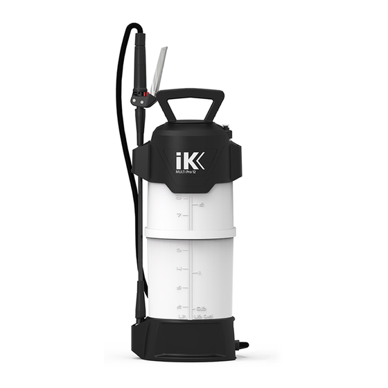 Goizper Group IK FOAM PRO 12 Manual