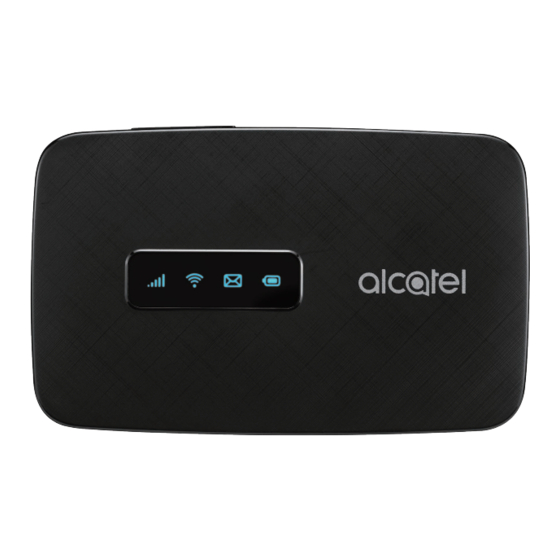 Alcatel LinkZone Quick Start Manual