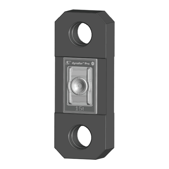 Tractel Dynafor Pro Installation, Operating And Maintenance Manual