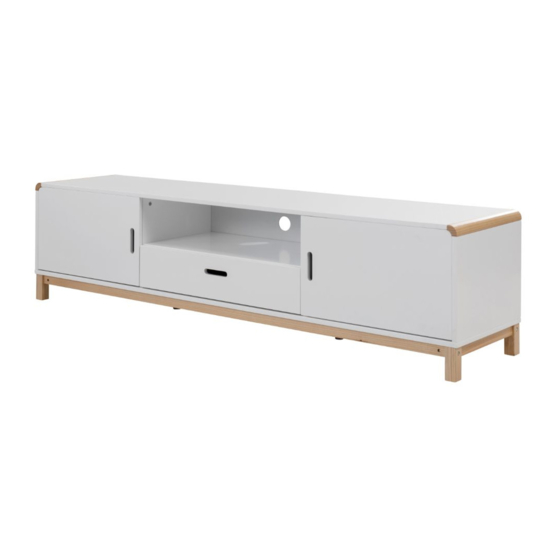 Mocka Tahoe Entertainment Unit Assembly Instructions Manual