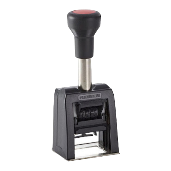 Reiner D280 Operating Instructions Manual