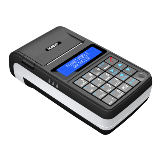 Posnet MOBILE ONLINE Quick Start Manual