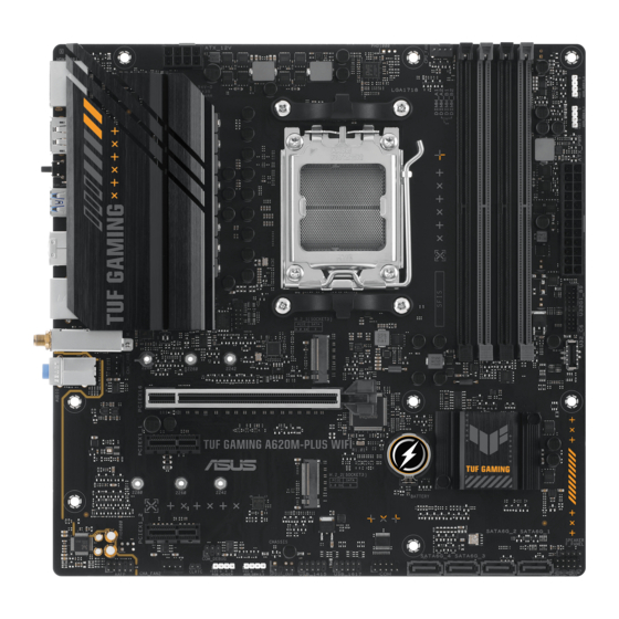 Asus TUF GAMING A620M-PLUS Quick Start Manual