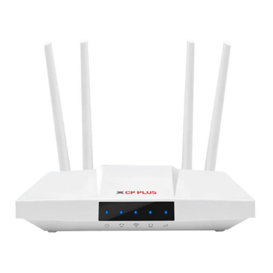 CP Plus CP-XR-DE41-S Quick Installation Manual