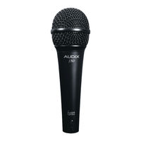 Audix f50 Manual