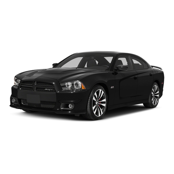 Dodge Charger SRT8 2013 Owner's Manual