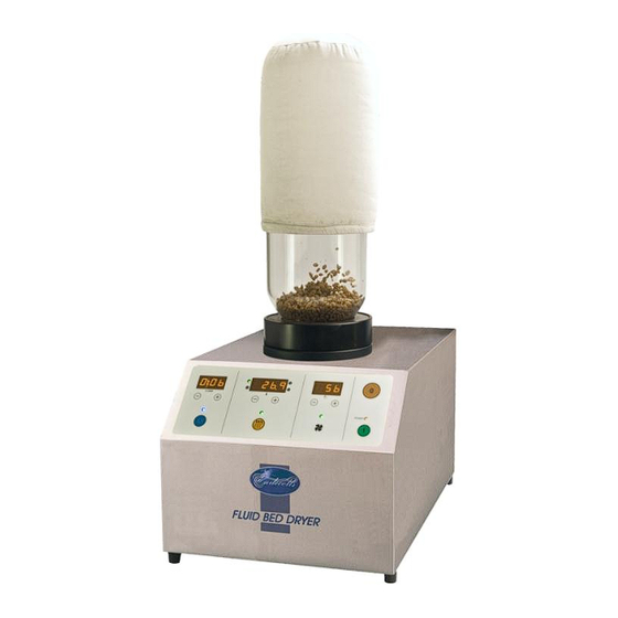 Endecotts Fluid Bed Dryer User Manual
