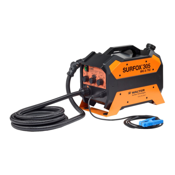 Walter SURFOX 305 User Manual