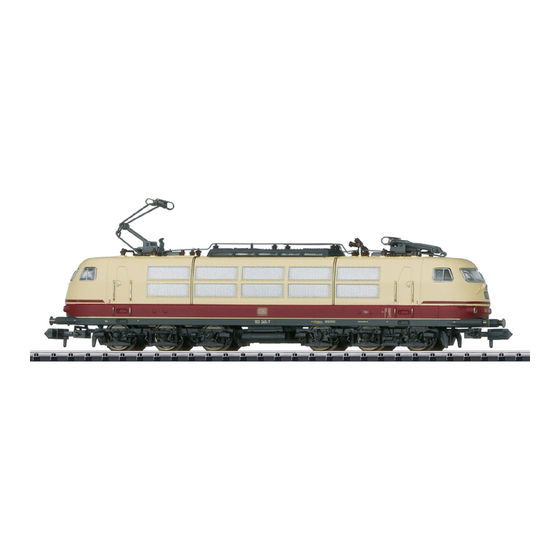 Trix Minitrix 12194 Manual