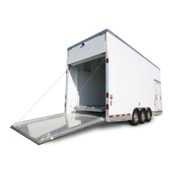 FEATHERLITE TRAILERS COACH TRAILERS Manuals