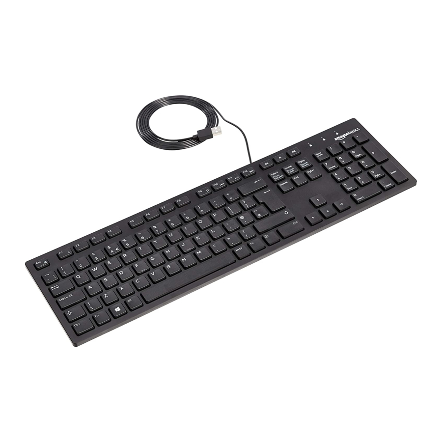 AmazonBasics B07VWBJLFX Quick Start Manual
