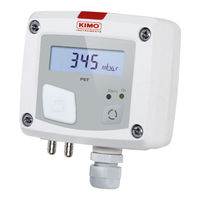 sauermann Kimo PST-11 Quick Start Manual