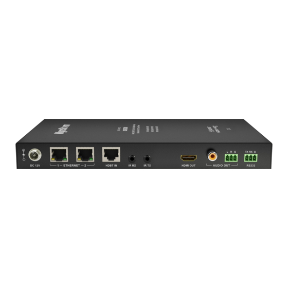 Wyrestorm RX-70-4K-SCL Quick Start Manual