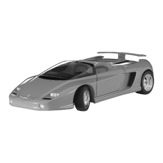 REVELL FERRARI MYTHOS BY PININFARINA Manual