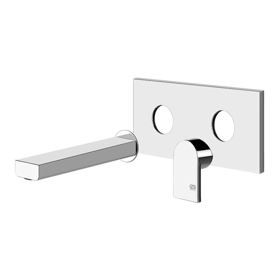 Gessi VIA MANZONI 44893 Manual
