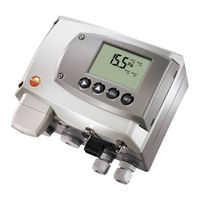 TESTO 6351 Instruction Manual