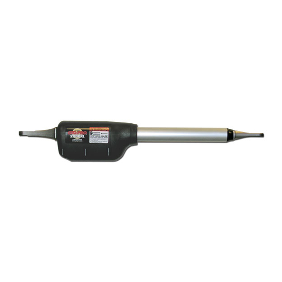 GTO SW-2000XL Installation Manual