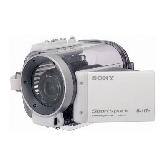 Sony SPK-HCG Operating Instructions