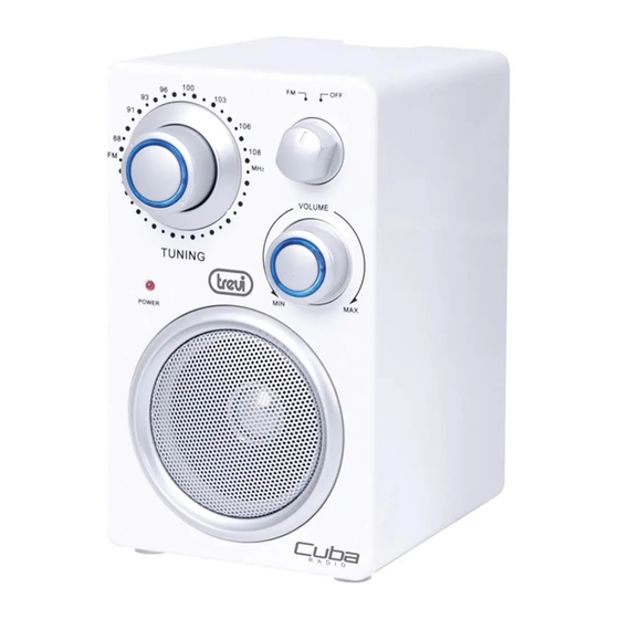Trevi RA 742 T Quick Start Manual