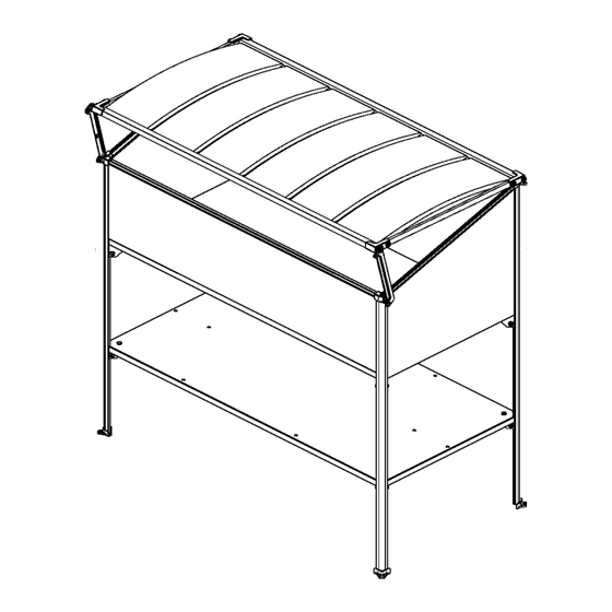 Palram GrowDeck Assembly Instructions Manual