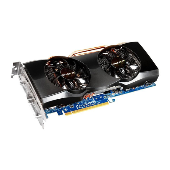 Gigabyte GV-N560UD-1GI User Manual
