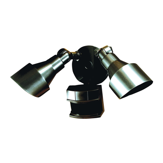 Utilitech DualBrite Motion Sensor Light Control UT-5597-BZ Owner's Manual