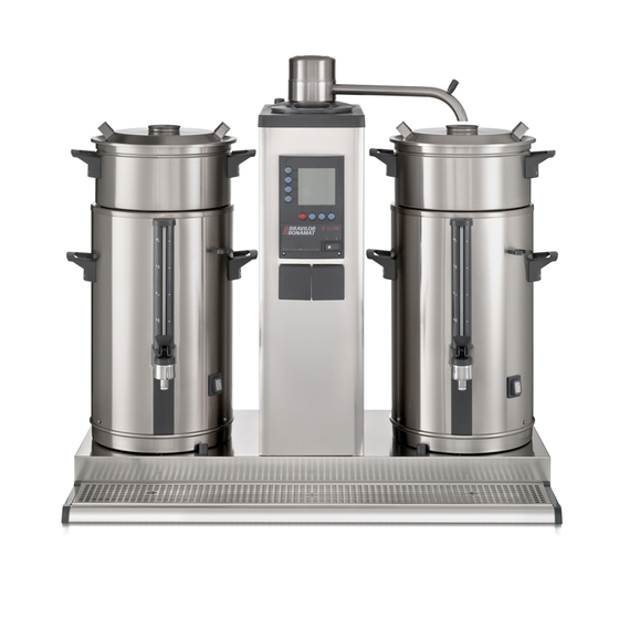BRAVILOR BONAMAT b series Operating Instructions Manual