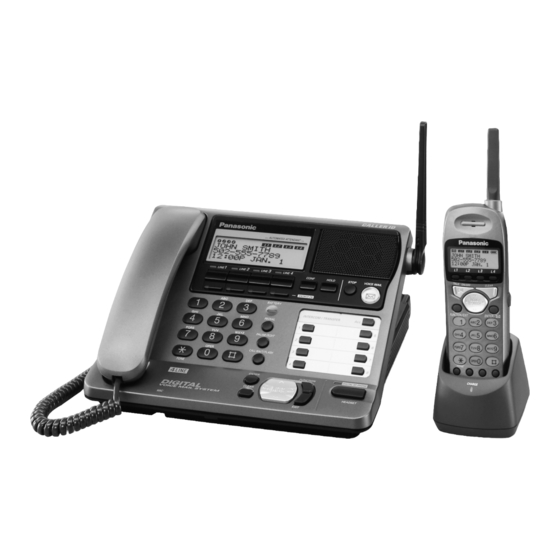 Panasonic KX-TG4000B Operating Instructions Manual
