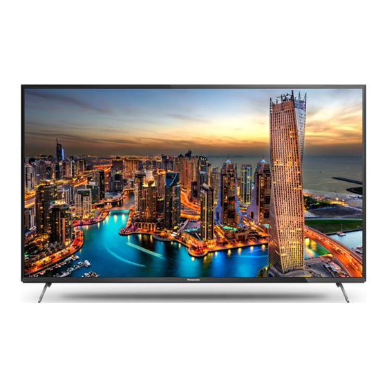 Panasonic TX-50CX700B Operating Instructions Manual