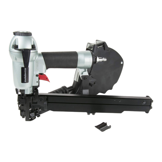 Metabo HPT N 38008AP Instruction And Safety Manual