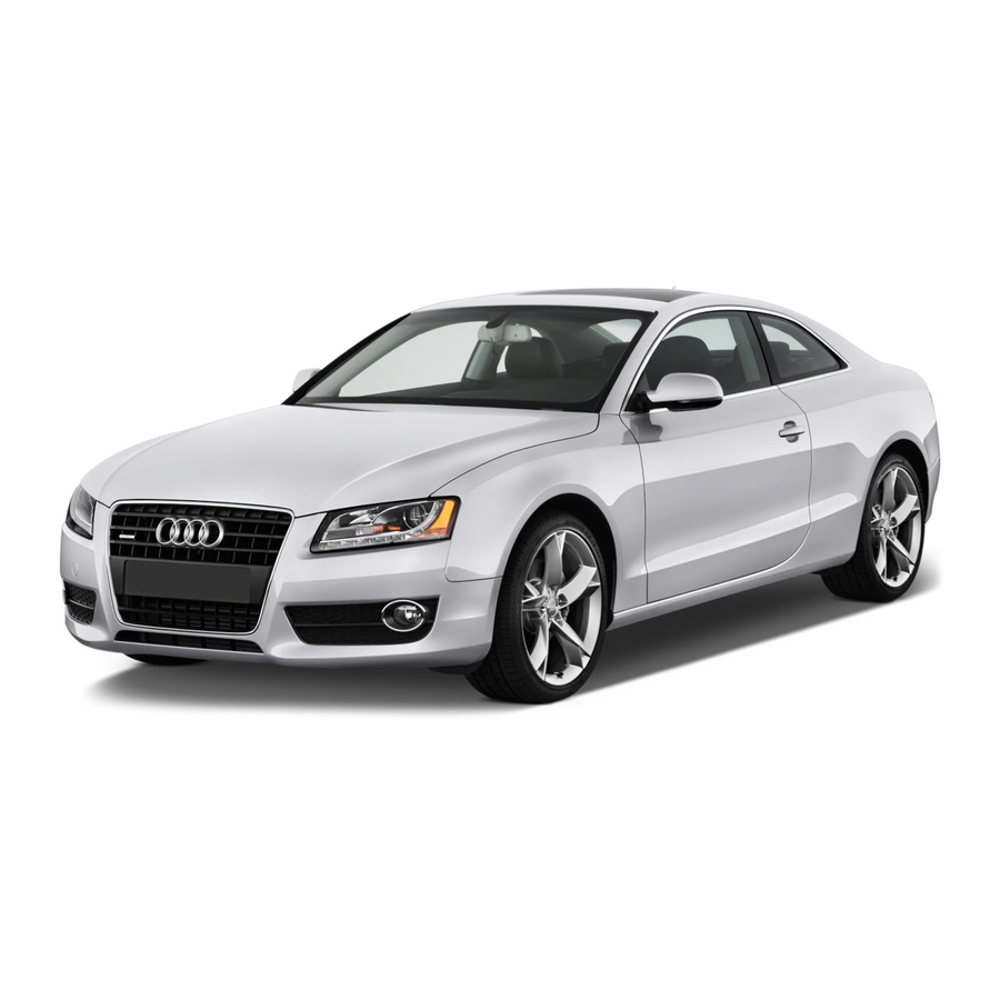 Audi A5 Service Training