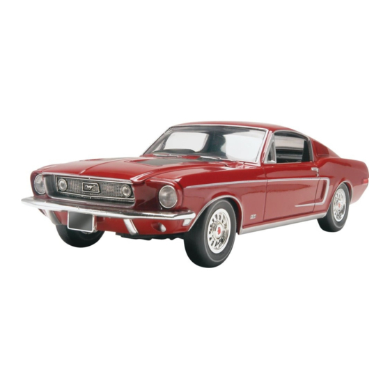 REVELL 68 MUSTANG GT 2'N1 Manual