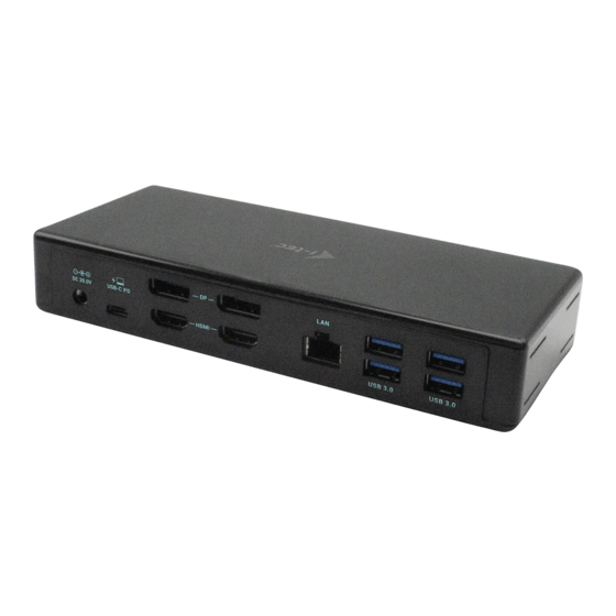i-tec C31QUATTRODOCKPD User Manual